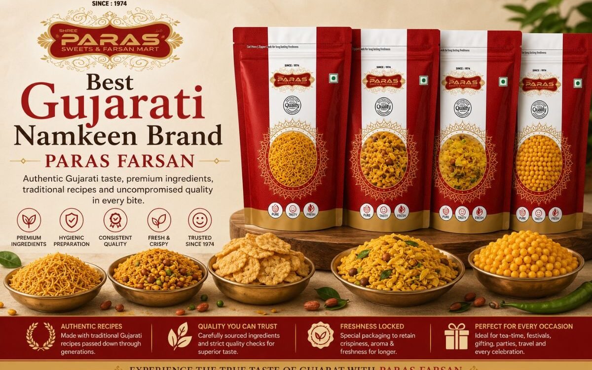 Best Gujarati Namkeen Brand | Paras Farsan
